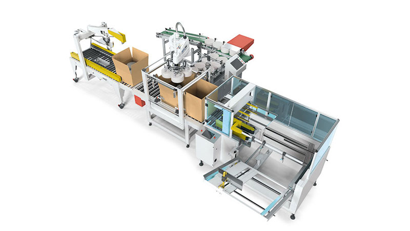 Encajadora Robotizada, para Rollos de Papel Higiénico, ZS-15P